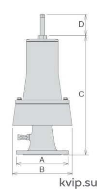 CSA VRCA DN 50-200 PN 16-25-40 Клапан защиты от гидроударов магистральный пружинный